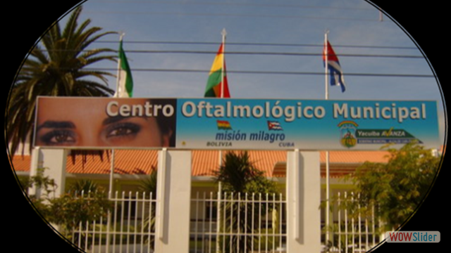 Centro Oftalmológico en Yacuiba.